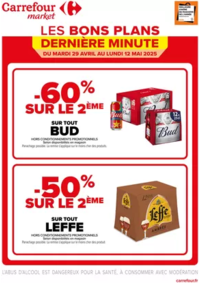 Prospectus Carrefour Market YZEURE : LES BONS PLANS DE DERNIERE MINUTE