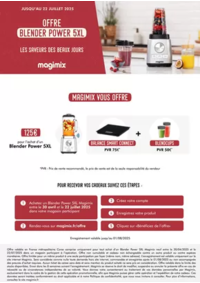 Prospectus Copra GUISE : MAGIMIX VOUS OFFRE JUSQU'A 125€ DE CADEAUX