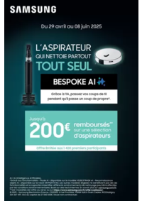 Prospectus Copra AUDINCHTUN : SAMSUNG VOUS REMBOURSE JUSQU'A 200€
