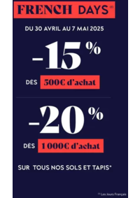 Prospectus Saint Maclou Clermont Ferrand : French days