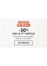 Prospectus Promod : -30% sur le 2ème article