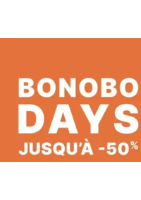 Prospectus Bonobo OLORON : Bonobo days Jusqu'à -50%
