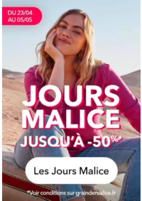 Prospectus Grain de Malice Thonon-les-Bains : Jour Malice