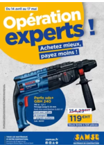 Prospectus Samse matériaux : Opération experts !