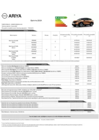 Prospectus Nissan LE VIGEN : Nissan ARIYA