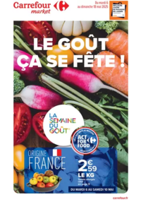 Prospectus Carrefour Market NANGIS : LE GOÛT ÇA SE FÊTE
