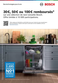Prospectus BeDigital Aubusson : BOSCH LAVE-VAISSELLE