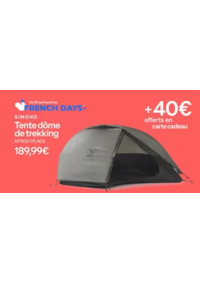 Prospectus DECATHLON Meaux : French days