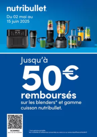 Prospectus Boulanger Chasseneuil-du-Poitou : Offre Nutribullet : Jusqu'à 50€ remboursés!