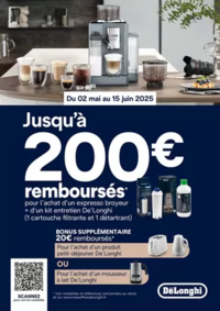 Prospectus Copra VEYNES : DELONGHI VOUS REMBOURSE JUSQU'A 200€