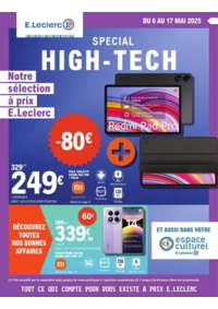 Prospectus Espace culturel E.Leclerc THIVERNY-MONTATAIRE : E.Leclerc Espace Culturel HIGH-TECH MAI