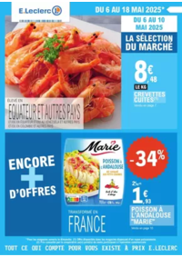 Prospectus E.Leclerc ST JUST EN CHAUSSEE : TRAFIC POUVOIR ACHAT 6 - MIXTE