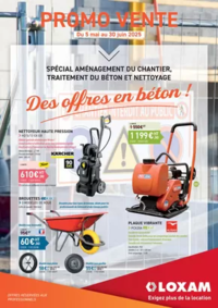 Prospectus Loxam ANNEZIN-LÈS-BÉTHUNE : Des offres en béton
