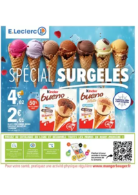 Prospectus E.Leclerc BISCARROSSE : FOIRE AUX SURGELES