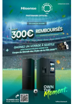 Promos et remises  : OFFRE Hisense : jusqu'à 300€ remboursés !