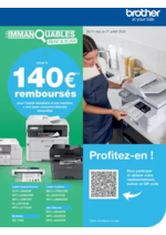 Prospectus LDLC : Jusqu'à 140€ remboursés avec Brother
