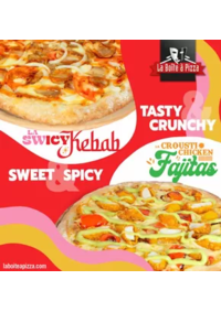 Prospectus La boîte à pizza ARRAS : TASTY & CRUNCHY