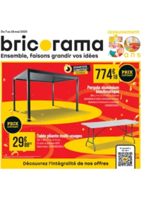 Prospectus Bricorama SOISY  : Célébrons les 50 ans Bricorama