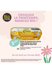 Prospectus Biomonde Lamorlaye : CROQUEZ LE PRINTEMPS, MANGEZ BIO!