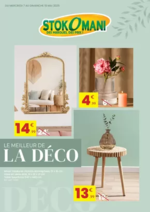 Prospectus stokomani : LE MEILLEUR DE LA DÉCO