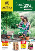 Prospectus Espace emeraude : Faites fleurir vos idées !