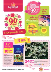 Prospectus Delbard Cluses : 90 ans à faire pousser les envies!