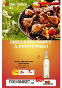 Prospectus CocciMarket SAINT PIERRE EGLISE : GRILLADES PARTY À PETITS PRIX !