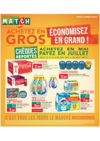 Prospectus Supermarchés Match Halluin : ACHETEZ EN GROS ÉCONOMISEZ EN GRAND !