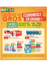 Prospectus Supermarchés Match Calais Pl d'Armes : ACHETEZ EN GROS ÉCONOMISEZ EN GRAND !