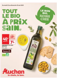 Prospectus Auchan VIRY NOUREUIL : Tout le bio à prix sain