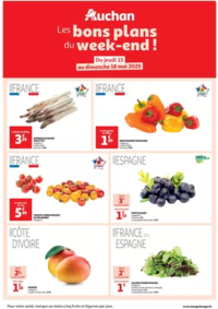 Prospectus Auchan NOYON : Les bon plans du week-end dans votre hyper !