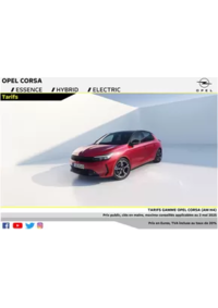 Prospectus Distributeur OPEL GARAGE BRISSOT DIDIER SARL NANGIS : Opel Corsa