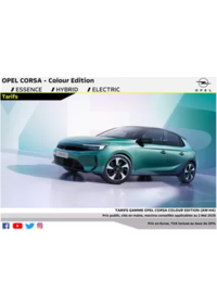 Prospectus Distributeur OPEL GARAGE BESSON FEURS : Opel Corsa