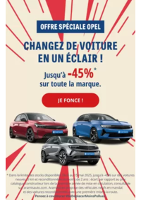 Prospectus Aramis Fréjus : Offre spéciale OPEL