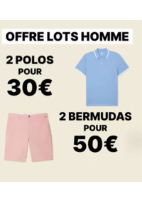 Prospectus Bonobo Orthez : Offre lot - homme homme