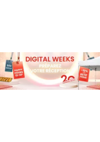 Prospectus Retif Paris : Digital weeks