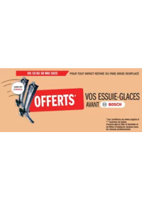 Prospectus Carglass CARCASSONNE : Pour tout impact réparé ou pare-brise remplacé