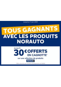Prospectus Norauto BORDEAUX LAC : Tous gagnants
