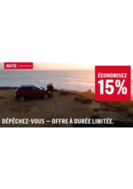 Prospectus Avis : Les membres du programme de fidélité GRATUIT économisent 15 % sur les locations en Europe réservées 