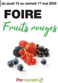 Prospectus Promocash Ville la Grand : Fruits rouges