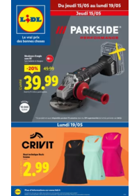 Prospectus Lidl ST JEAN DU FALGA : Sélection mode et bricolage : n'attendez plus pour profiter des bonnes affaires Lidl !