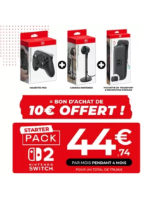 Prospectus Micromania Cergy : Starter Pack Nintendo Offer