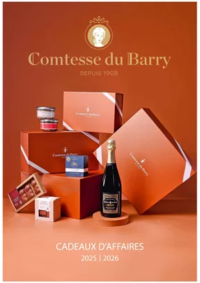 Prospectus Comtesse du Barry Limoges : CADEAUX D’AFFAIRES 2025 | 2026