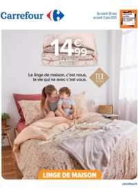 Prospectus Carrefour Grenoble Meylan : LINGE DE MAISON