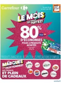 Prospectus Carrefour Contact MORTAGNE DU NORD : #LE MOIS À VOS MARQUES, PRÊTS, PARTEZ !