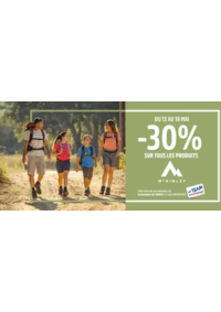 Prospectus Go Sport EVREUX : -30% sur tous les produits