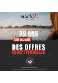 Prospectus Pacific Pêche LIVRY GARGAN : Ce mois-ci découvrez une NOUVELLE sélection de produits de la marque Mack2 à un prix EXCEPTIONNEL !