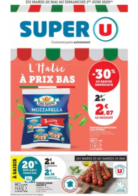 Prospectus Super U ST VIT : Spécial Italie