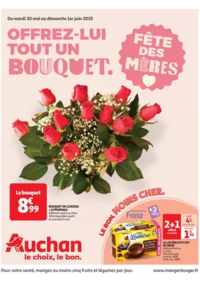 Prospectus Auchan MONTIVILLIERS : Fête des mères : offrez-lui tout un bouquet
