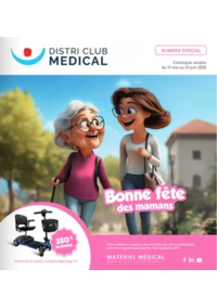 Prospectus Distri Club Médical Montbrison : Bonne fête des mamans
